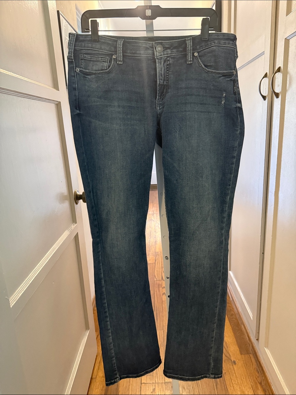 Silver Jeans Women's Dark Blue Boot Cut Jeans